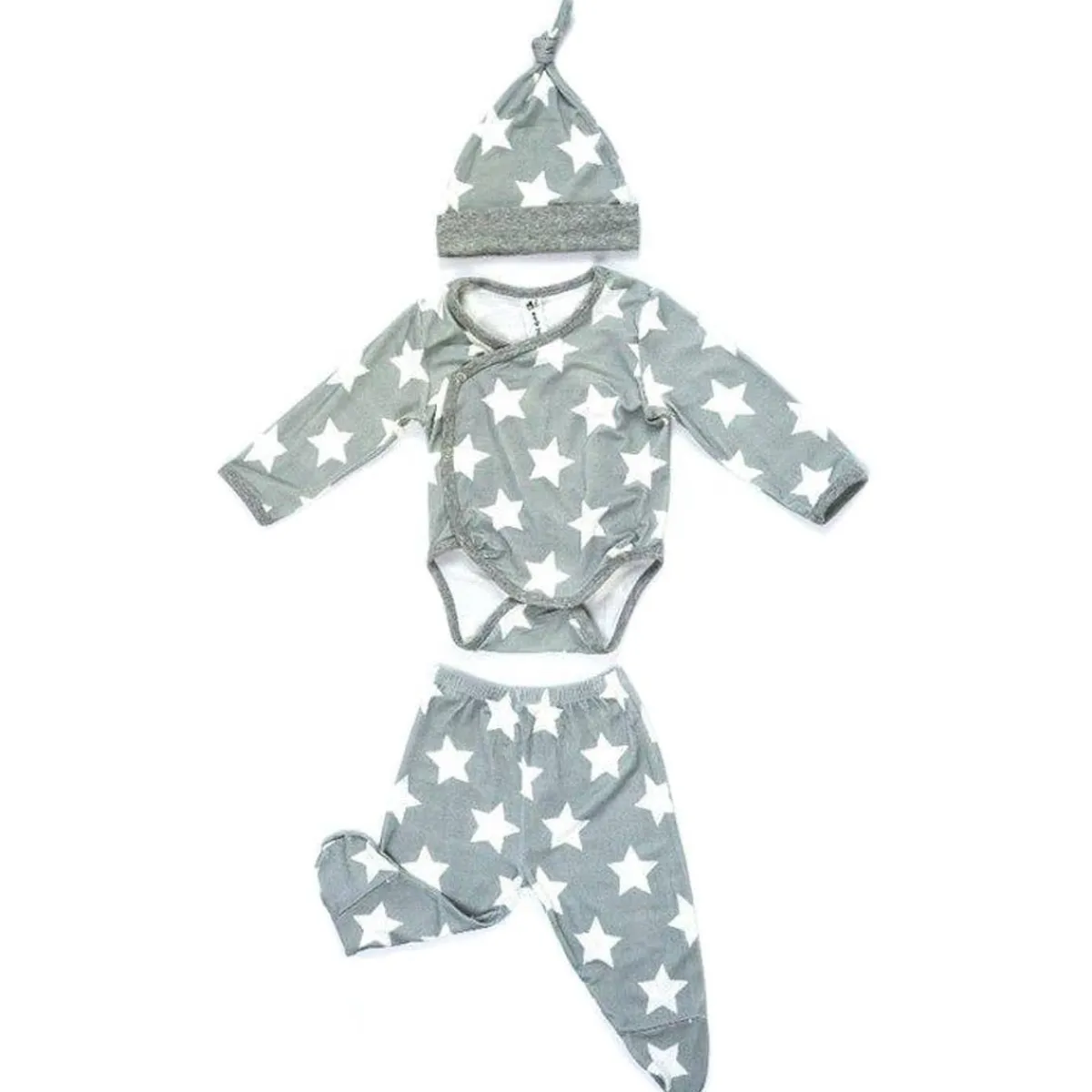 Layette Sets|Onesies-Earth Baby Outfitters Bamboo 3 Piece Newborn Set