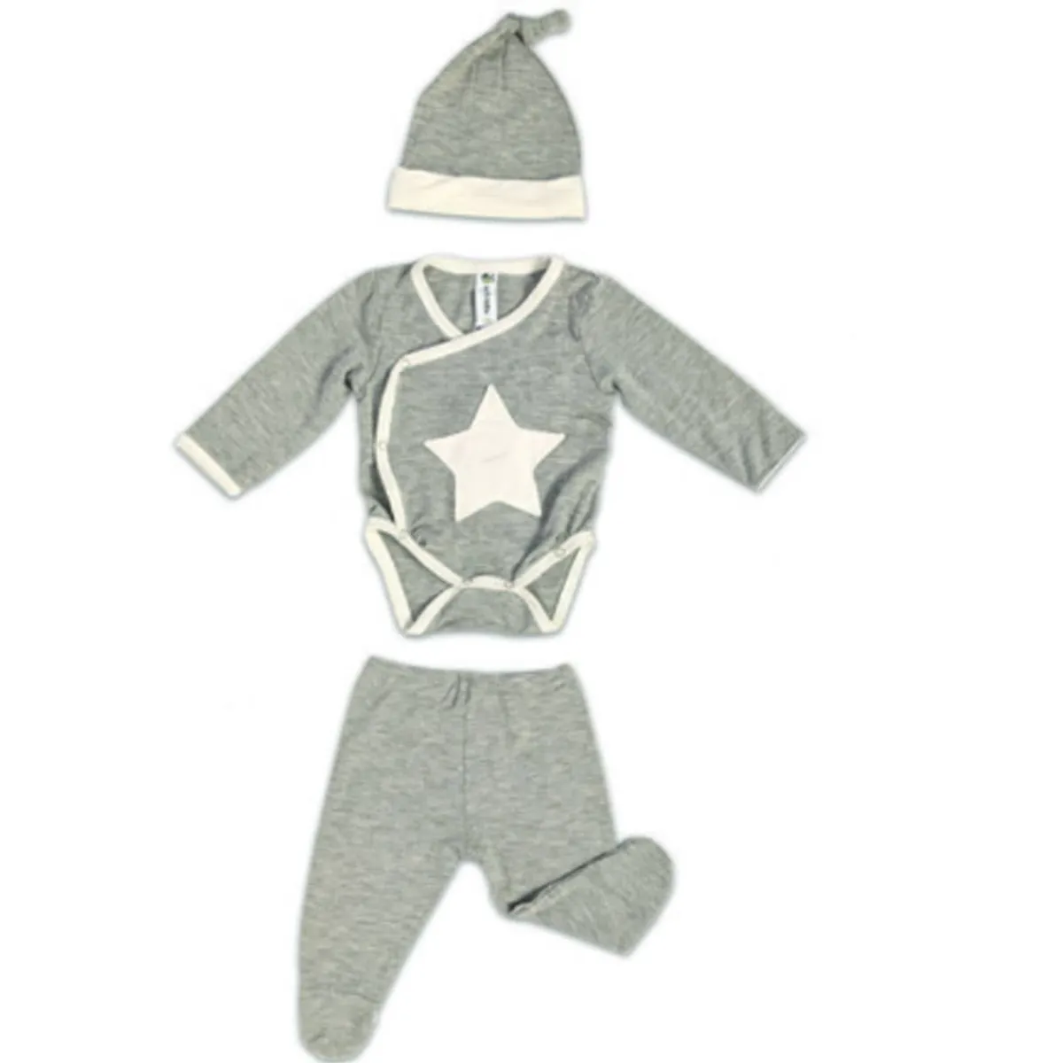Layette Sets|Onesies-Earth Baby Outfitters Bamboo 3 Piece Newborn Set