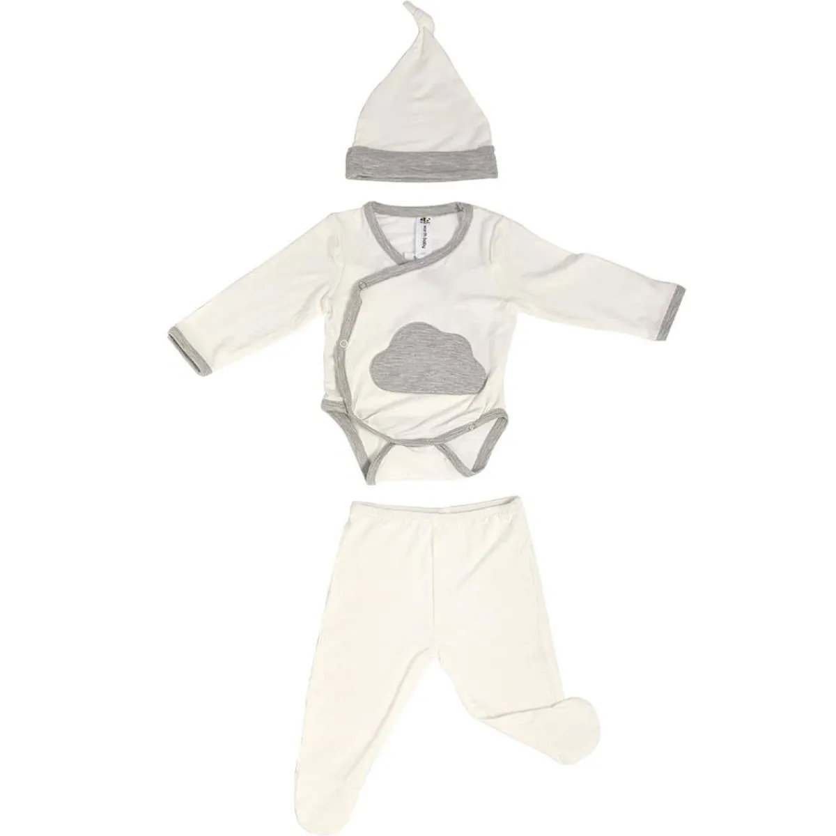 Layette Sets|Onesies-Earth Baby Outfitters Bamboo 3 Piece Newborn Set