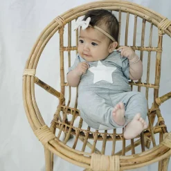 Onesies|Sleepers-Earth Baby Outfitters Bamboo Embroidered Onesie