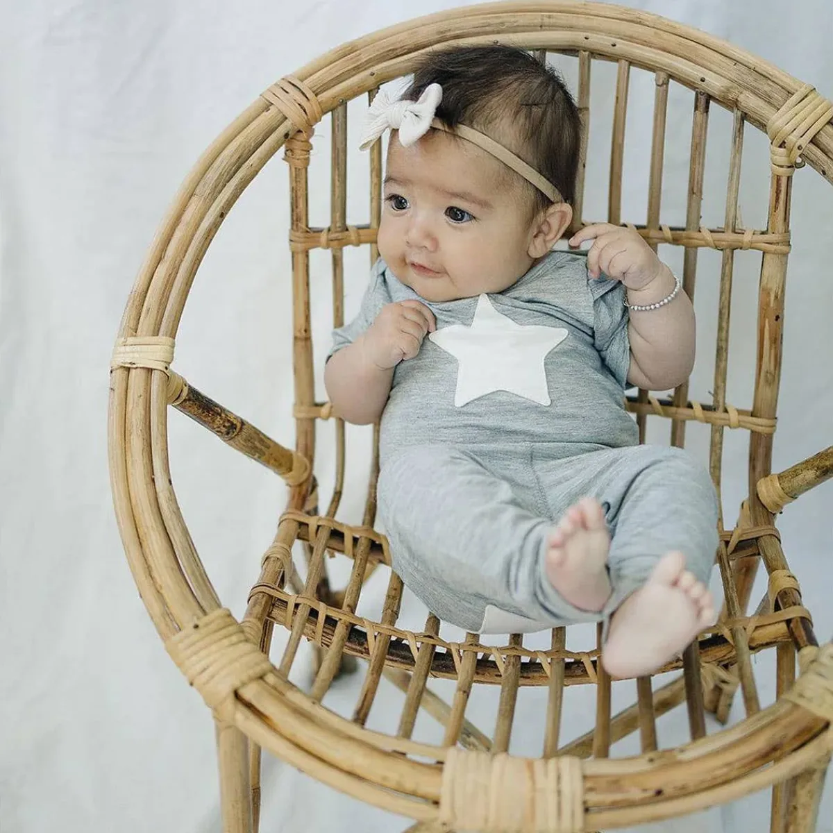 Onesies|Sleepers-Earth Baby Outfitters Bamboo Embroidered Onesie