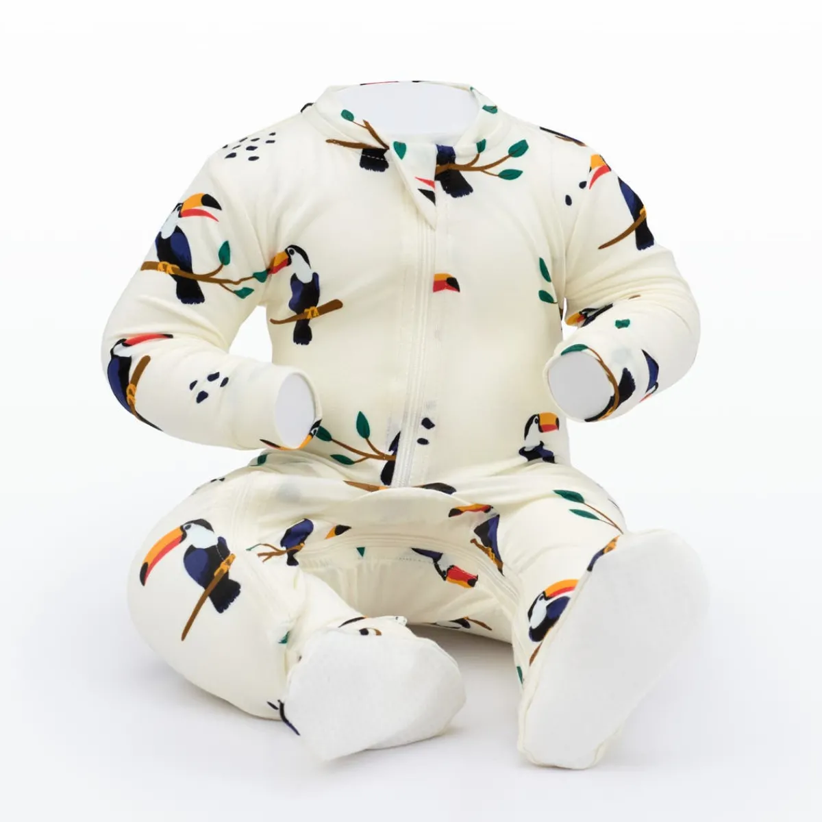 Onesies|Sleepers-ZippyJamz Bamboo Footed Sleeper