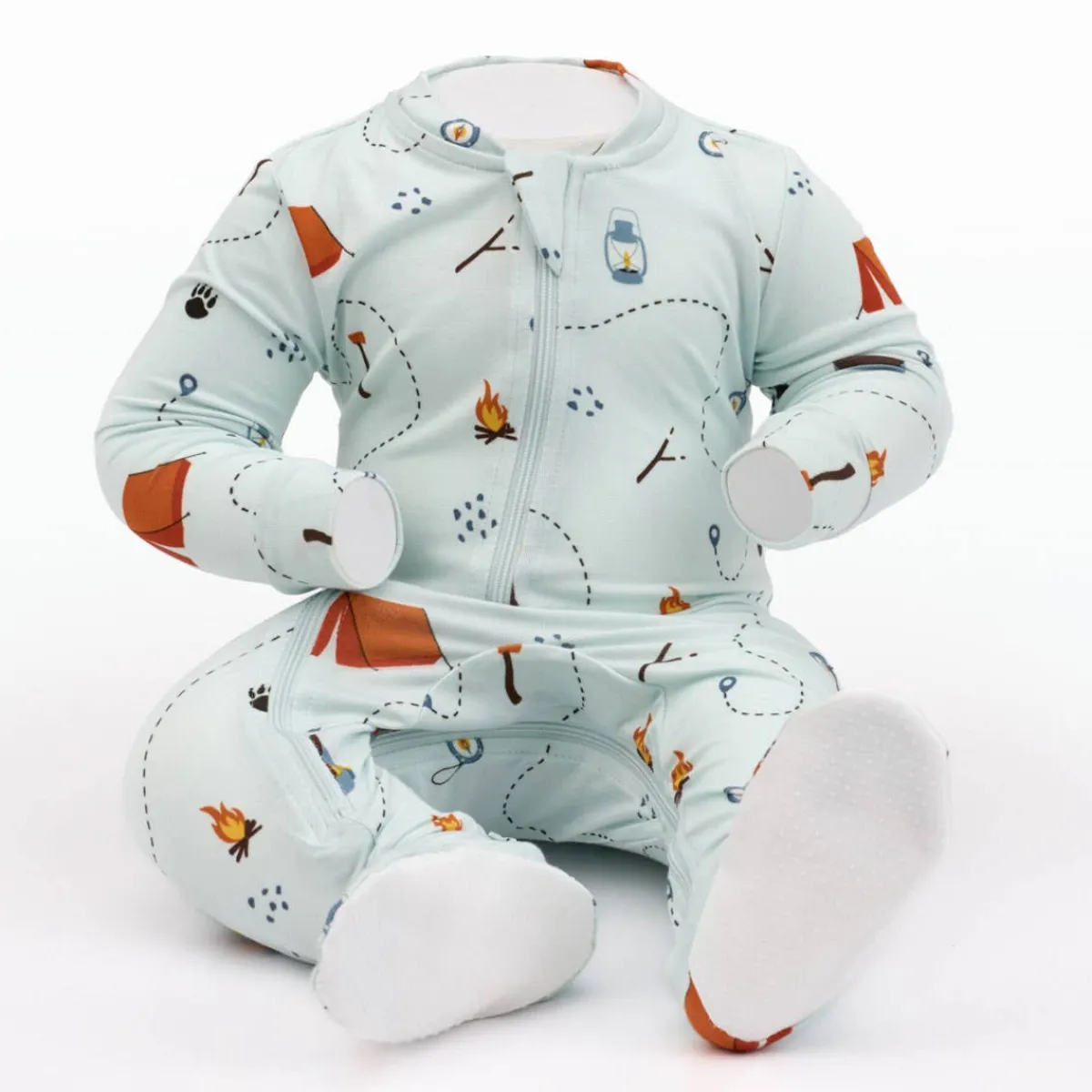 Onesies|Sleepers-ZippyJamz Bamboo Footed Sleeper