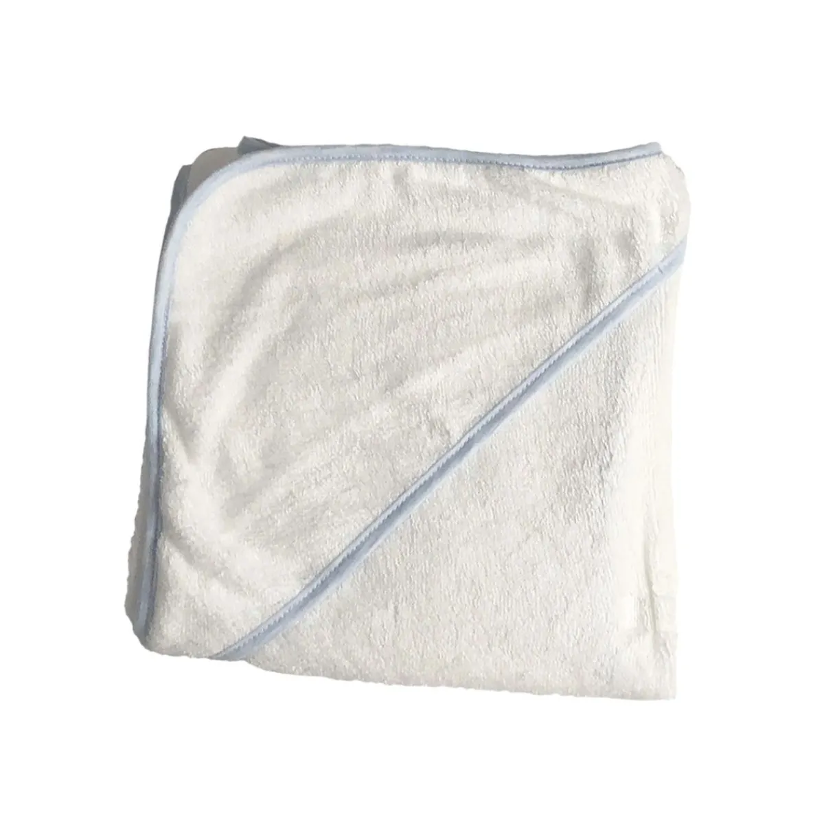 Towels + Cloths-Simple Bamboo Hooded Towel & Wash Cloth Set