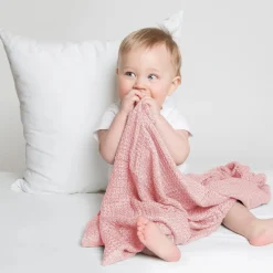Blankets-Perlimpinpin Bamboo Knitted Blanket