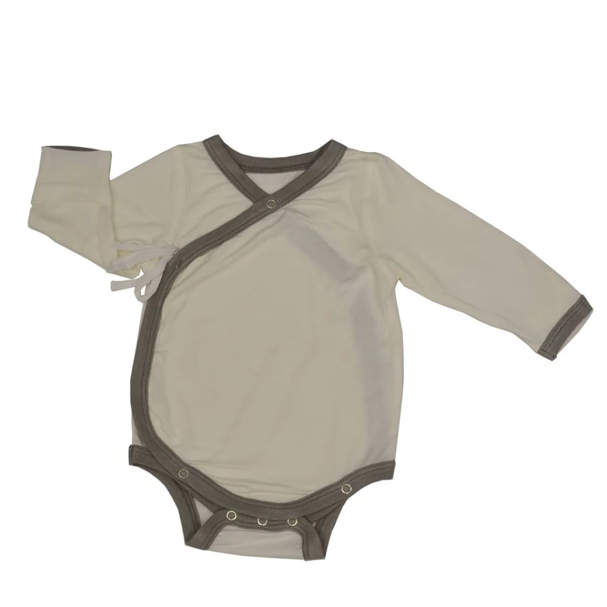 Onesies|Sleepers-Silkberry Baby Bamboo Long Sleeve Kimono Onesie