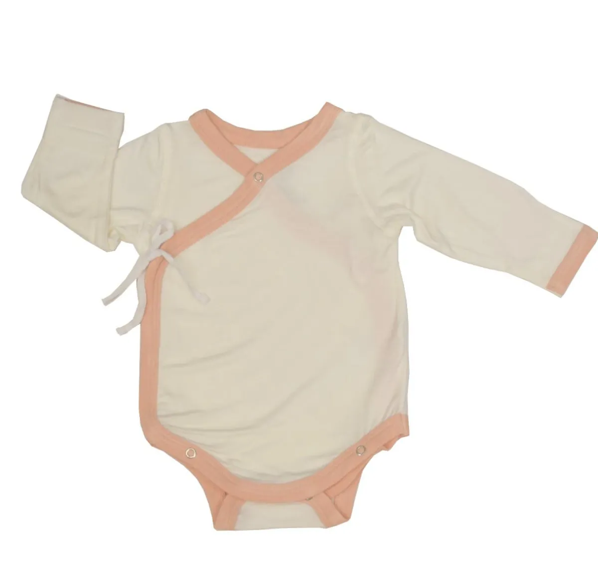 Onesies|Sleepers-Silkberry Baby Bamboo Long Sleeve Kimono Onesie