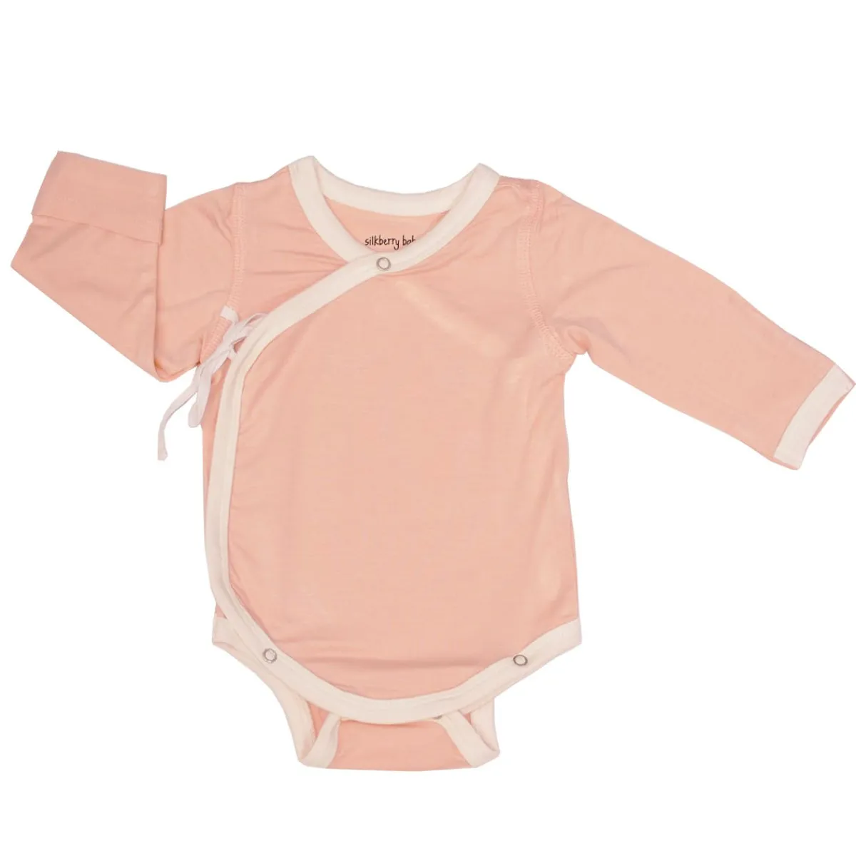 Onesies|Sleepers-Silkberry Baby Bamboo Long Sleeve Kimono Onesie