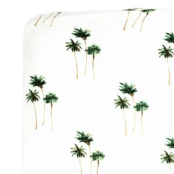 Crib Fitted Sheets-Lil North Co. Bamboo Muslin Crib Sheet