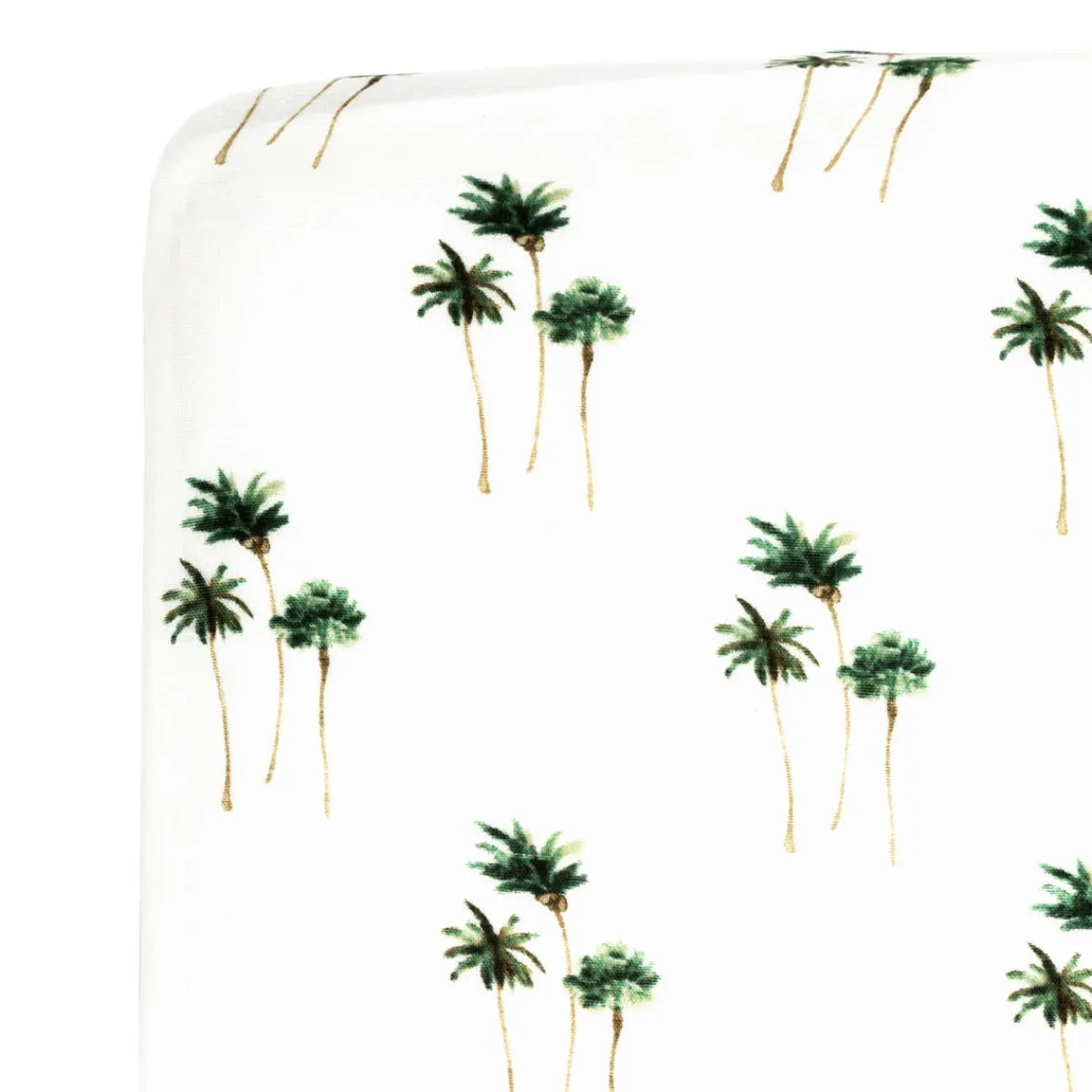 Crib Fitted Sheets-Lil North Co. Bamboo Muslin Crib Sheet