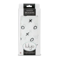 Blankets|Sleep Sacks + Wraps-Lulujo Bamboo Muslin Swaddle