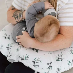 Nursing Pillows|Pillows-Perlimpinpin Bamboo Nursing Pillow (Print)