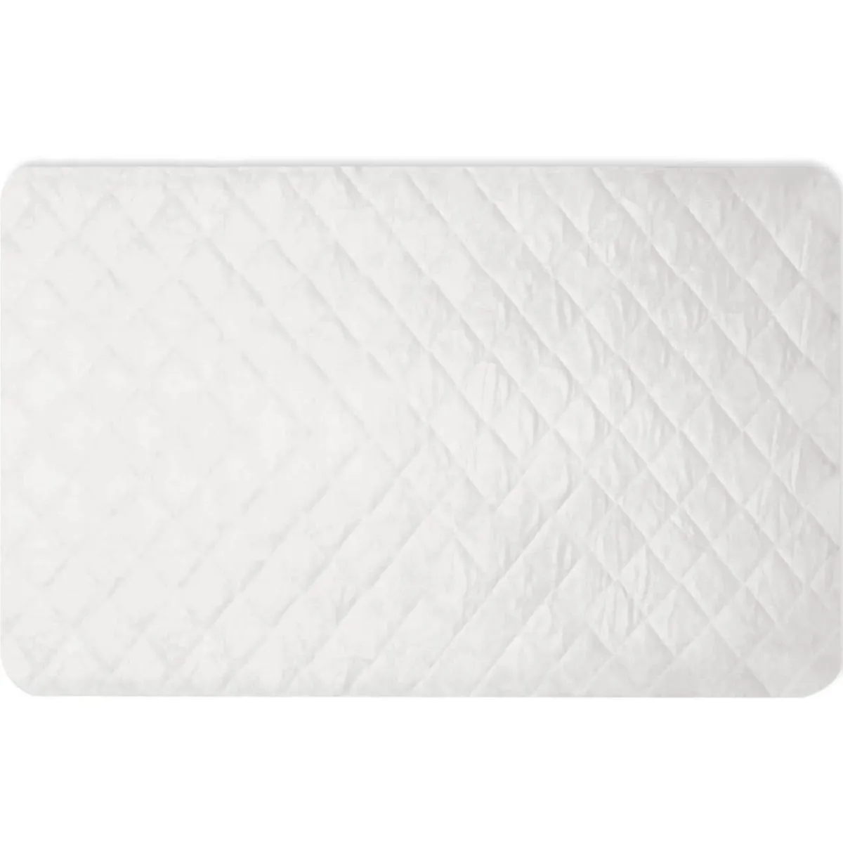 Crib Mattress Protection-Baby Works Bamboo Quilted & Fitted Crib Mattress Protector