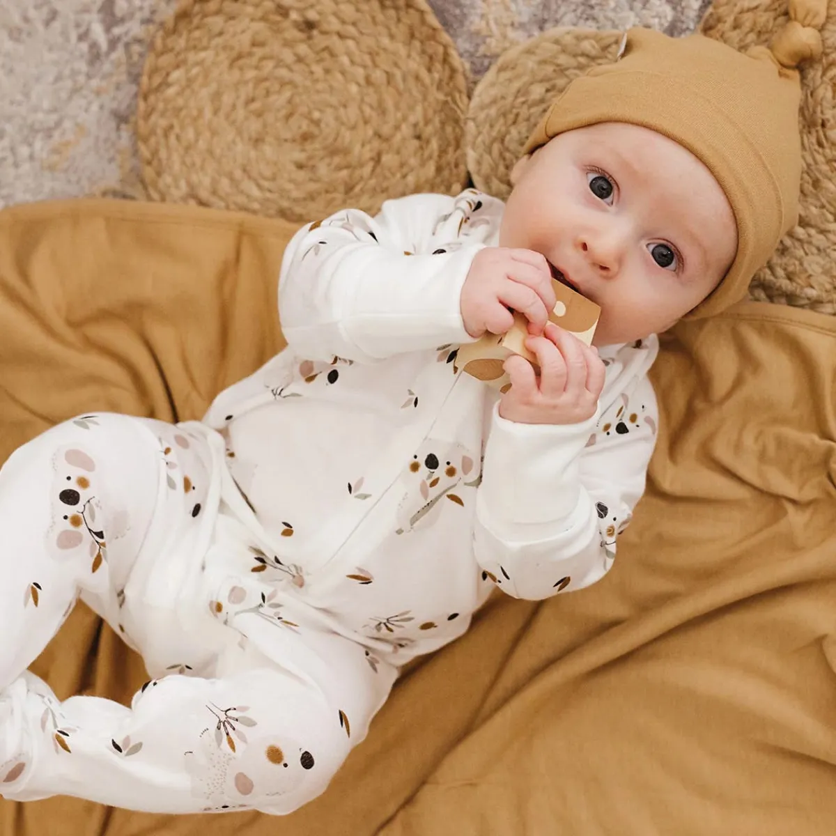 Kids Bedding|Blankets-Perlimpinpin Bamboo Quilted Blanket (Solid)