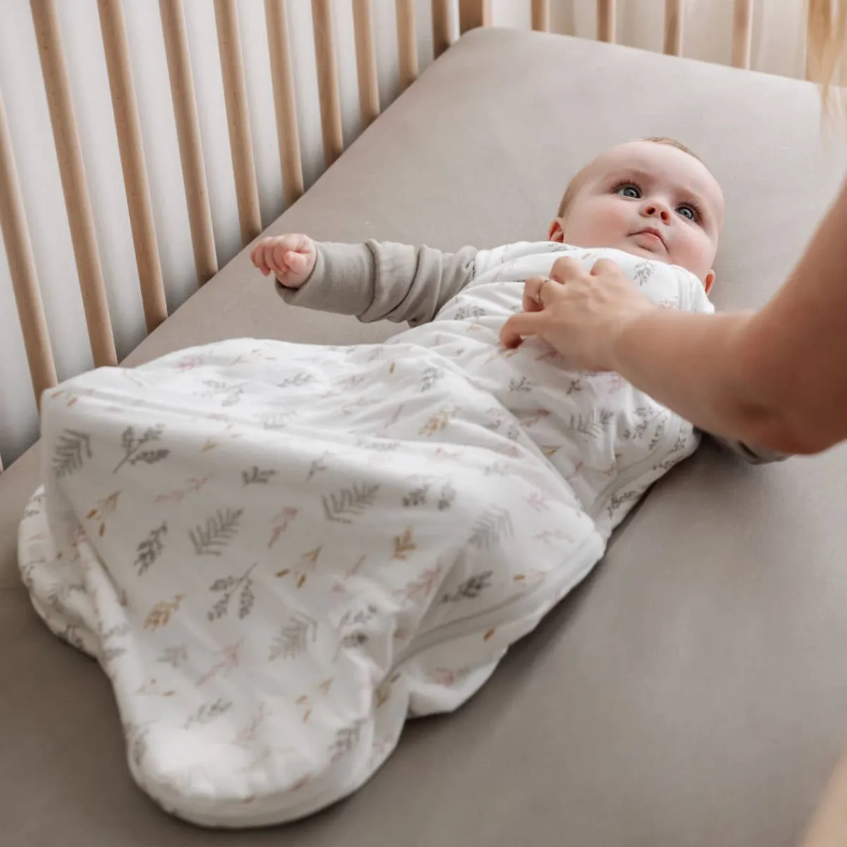 Sleep Sacks + Wraps-Perlimpinpin Bamboo Quilted Sleep Bag Print (1.0 TOG)