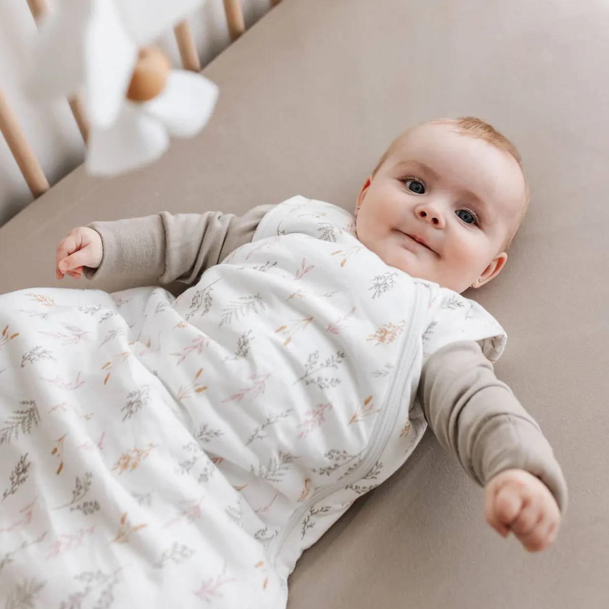 Sleep Sacks + Wraps-Perlimpinpin Bamboo Quilted Sleep Bag Print (1.0 TOG)