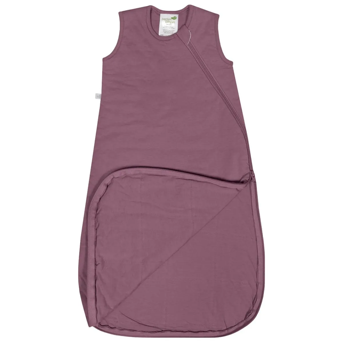Sleep Sacks + Wraps-Perlimpinpin Bamboo Quilted Sleep Bag Solid (1.0 TOG)