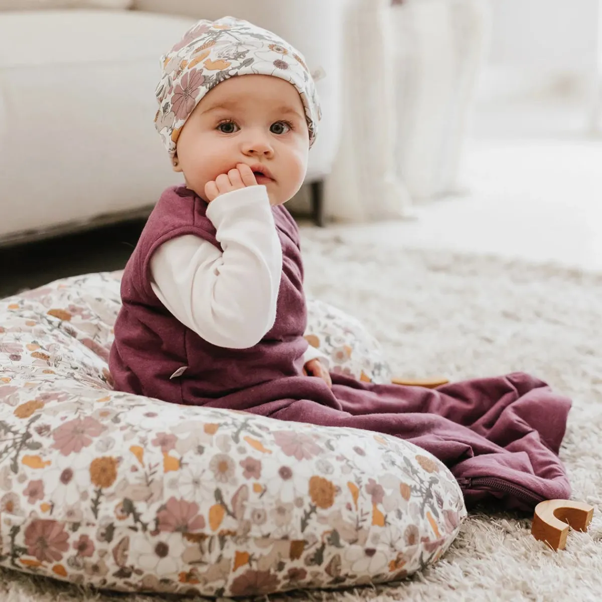 Sleep Sacks + Wraps-Perlimpinpin Bamboo Quilted Sleep Bag Solid (1.0 TOG)