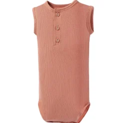 Rompers-Earth Baby Outfitters Bamboo Ribbed Tank Top Romper