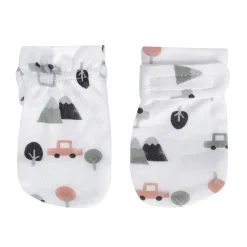 Infant Scratch Mitts-Perlimpinpin Bamboo Scratch Mittens