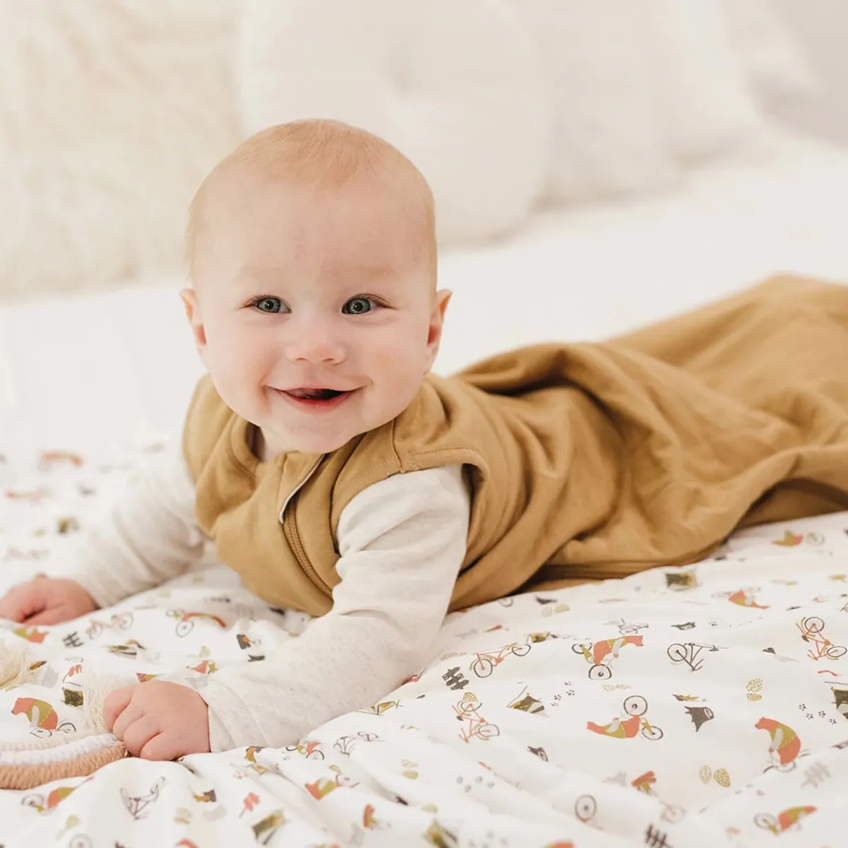 Sleep Sacks + Wraps-Perlimpinpin Bamboo Sleep Bag Solid (2.5 TOG)