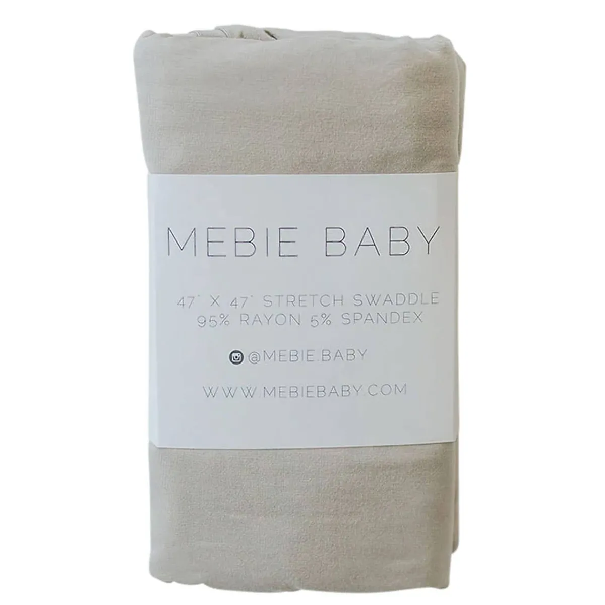 Blankets|Sleep Sacks + Wraps-Mebie Baby Bamboo Stretch Swaddle