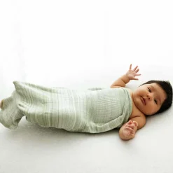 Sleep Sacks + Wraps-Swaddelini Bamboo Swaddle SleepSack Mint