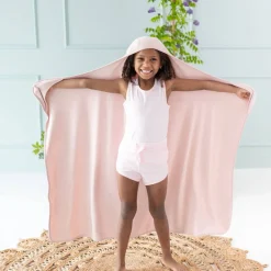 Towels + Cloths-Kyte Baby Bamboo Terry Hooded Toddler Bath Towel