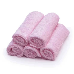Towels + Cloths-Simple Bamboo Wash Cloths (5 Pack)