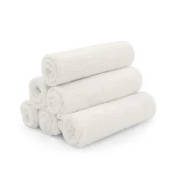 Towels + Cloths-Kushies Bamboo Washcloths (6 Pack)