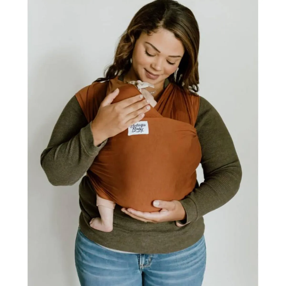 Baby Carriers-Beluga Baby Bamboo Wrap Carrier
