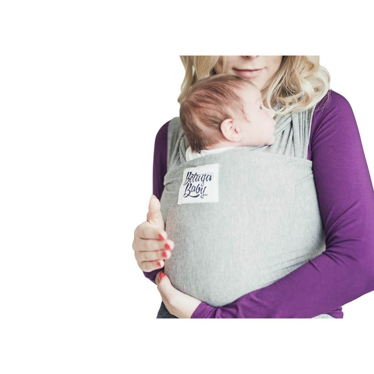 Baby Carriers-Beluga Baby Bamboo Wrap Carrier