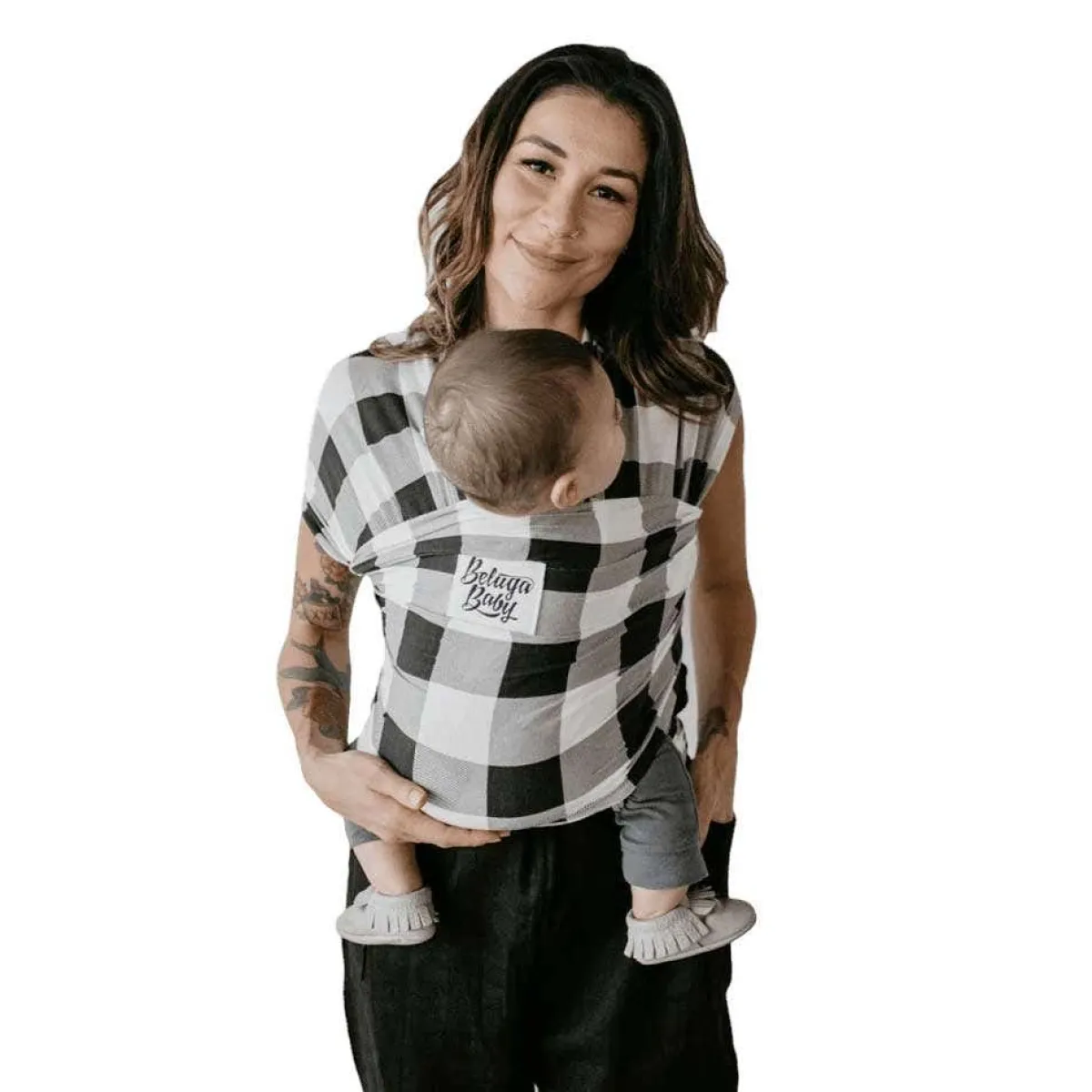 Baby Carriers-Beluga Baby Bamboo Wrap Carrier (Special Edition)
