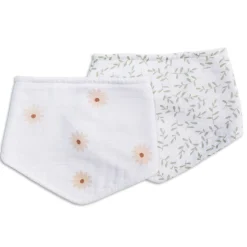 Bibs + Burps-Lulujo Bandana Bib (2 Pack)