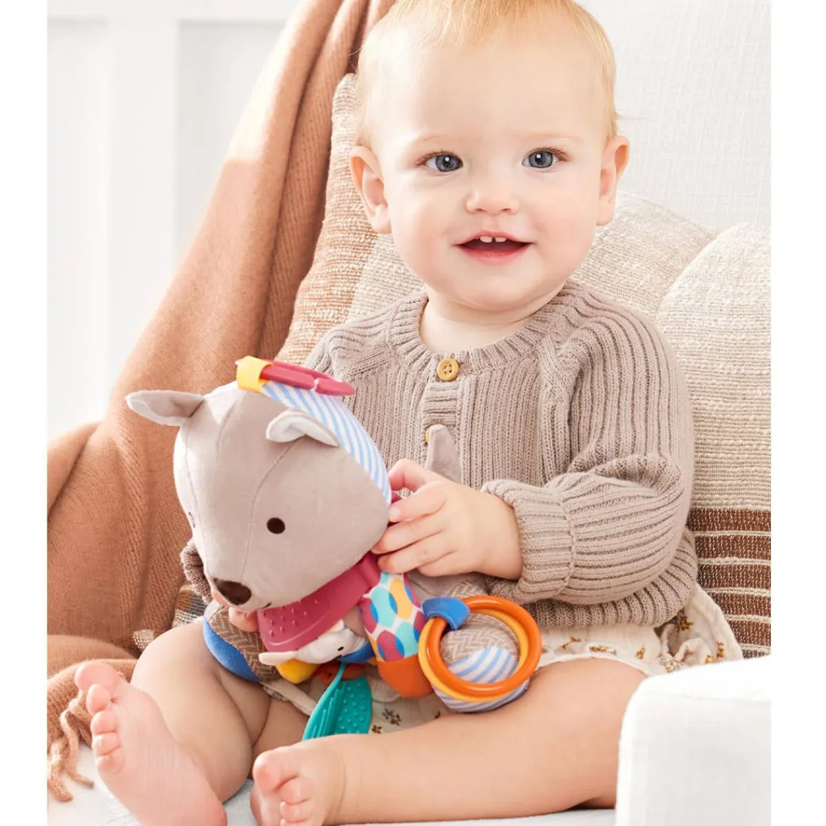 Stroller Toys-Skip Hop Bandana Buddies