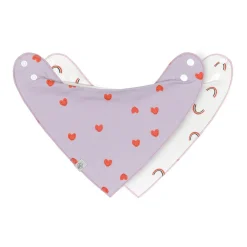 Bibs + Burps-Lassig Bandana/Cowl-Neck (2 Pack)