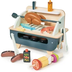 Pretend Play|Wooden Toys-Tender Leaf Toys Barbecue Play Set