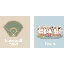 Board Books-Left Hand Book House Baseball Baby