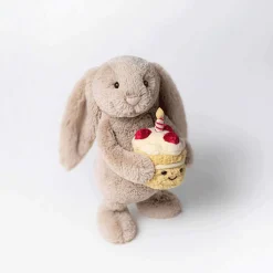 Plush Animals-Jellycat Bashful Bunny (Birthday)