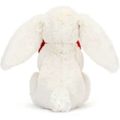 Plush Animals-Jellycat Bashful Bunny (Original) Red Love Heart