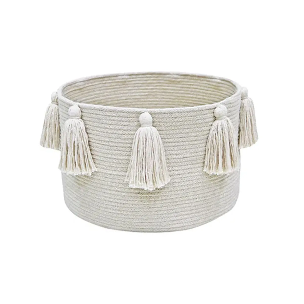 Storage-Lorena Canals Basket Tassels Natural
