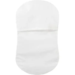 Oval Crib Bedding|Bassinet Sheets-Halo BassiNest Mattress Pad White