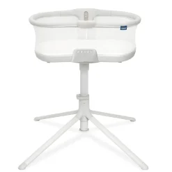 Bassinets-Halo BassiNest Soothing Swivel Sleeper 3.0 Soft Light Grey