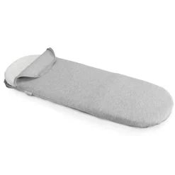 Bassinet Sheets-UPPAbaby Bassinet Mattress Cover Light Grey