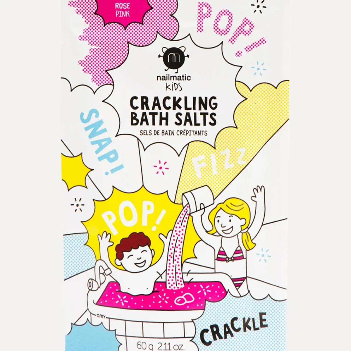 Kids Bubble Bath-Nailmatic Bath Crackling Salt