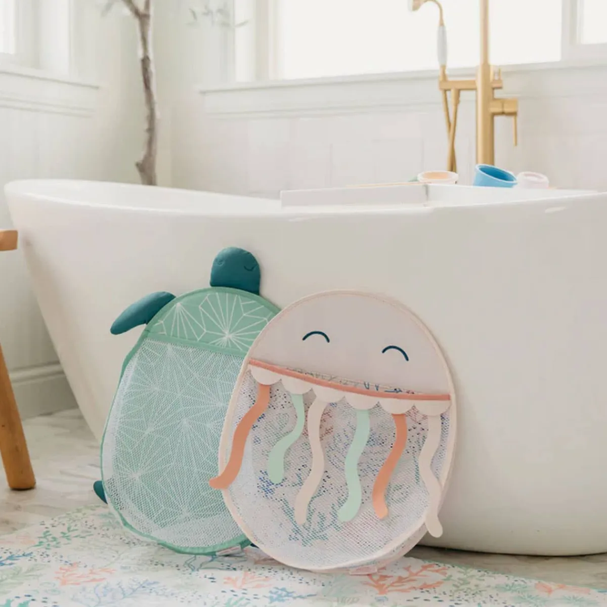 Bath Toys-Copper Pearl Bath Toy Organizer