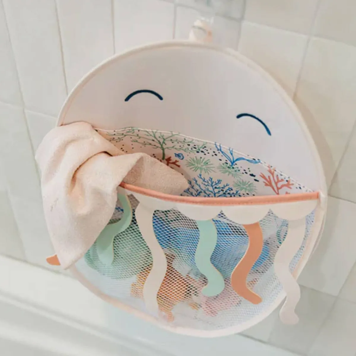 Bath Toys-Copper Pearl Bath Toy Organizer