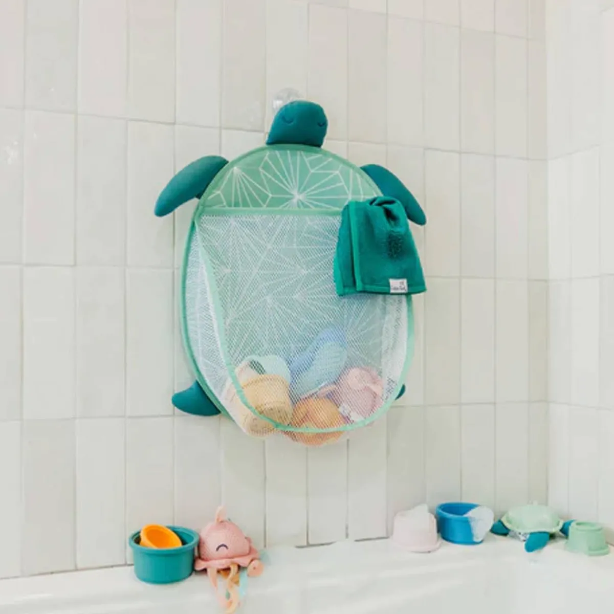 Bath Toys-Copper Pearl Bath Toy Organizer