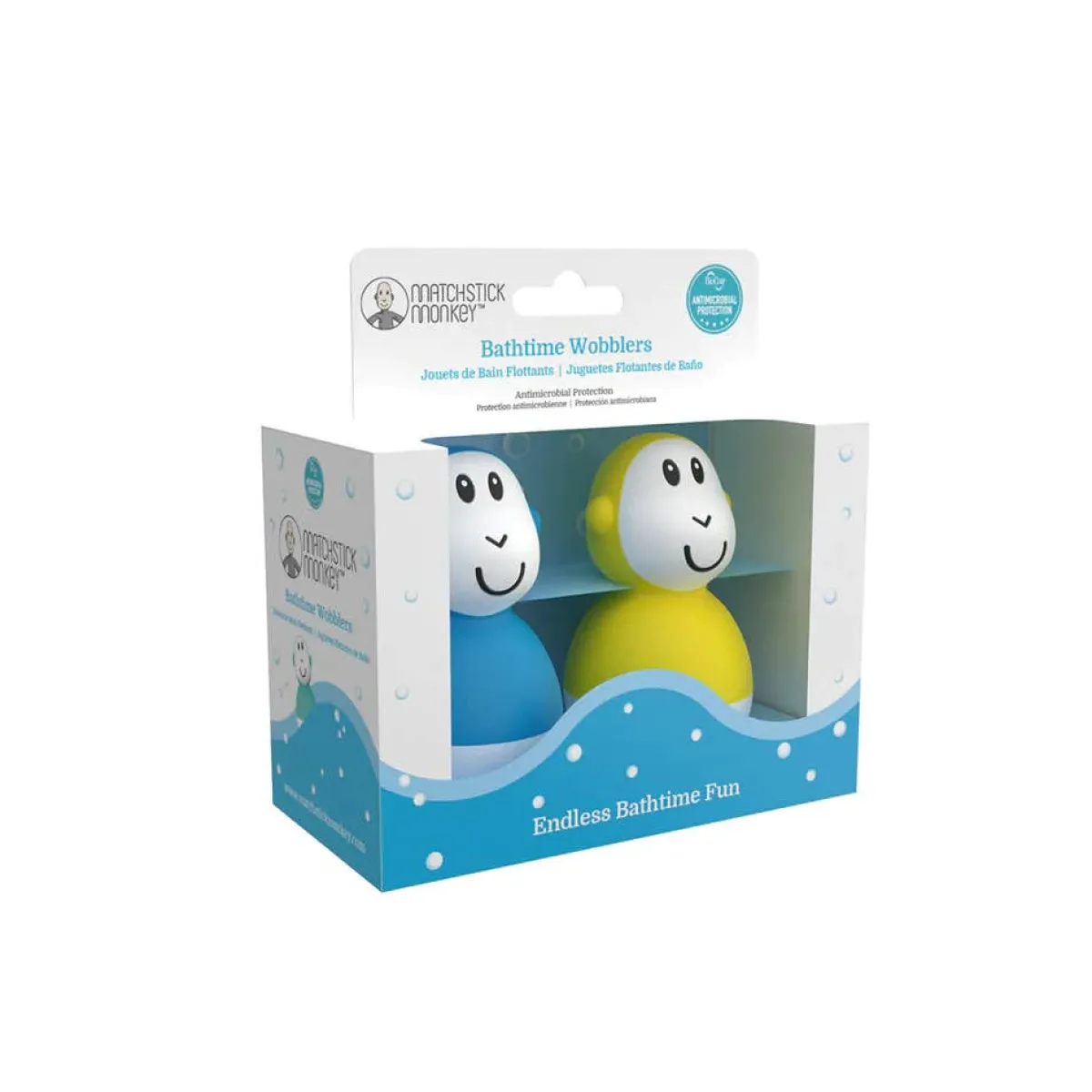 Bath Toys-Matchstick Monkey Bathtime Wobblers