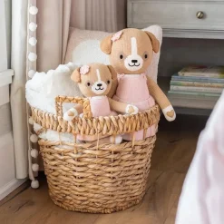 Plush Animals|Knit Animals-cuddle + kind Bea the Dog